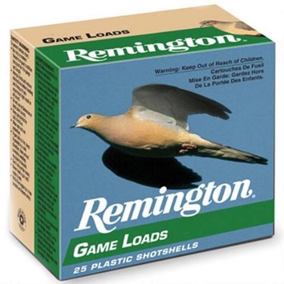 Picture of Remington Upland Loads, Lead Game Loads Shotgun Ammo - 20Ga, 2-3/4", 2-1/2 DE, 7/8oz, #7-1/2, 25rds Box, 1225fps