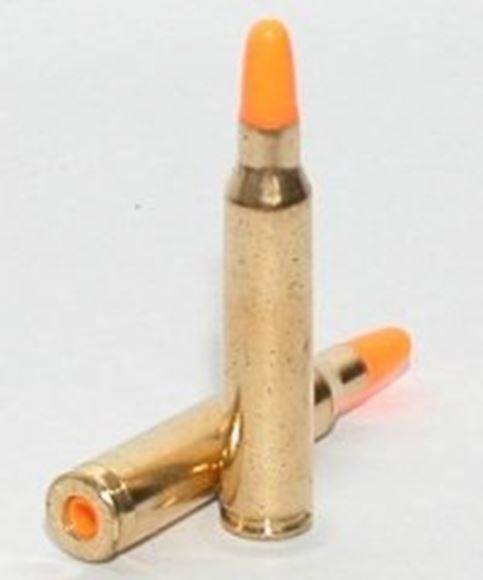 Picture of S.T. Action Pro Action Trainer Dummy Rounds - 223 Caliber (5.56mm), Orange