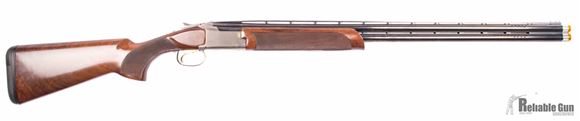Picture of Used Browning Citori 725 Sporting Over/Under Shotgun - 20Ga, 3", 30", Vented Rib, Polished Blued, Silver Nitride Receiver, Gloss Oil Grade III/IV Black Walnut Stock, HiViz Pro-Comp Sights, Invector-DS Extended (F,LM,M,IM,IC,S,S)