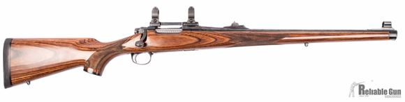 Picture of Used Remington Custom Shop Model Seven Mannlicher Model Seven .308 Win Bolt action Rifle, With Sights, Extra Boyd Stock, 2 sets of mounts, Very Good Condition