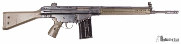 Picture of Used HK G3 FMP Semi-Auto .308, 12.3 Class Prohibited Converted Automatic, With 2 Mags & Spare Collapsing Stock, Repaired Crack in Fixed Stock, Good Condition