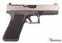 Picture of Zev Tech, Custom Complete Gun, Gen 3 HEX Cut Gray- G17, RMR Cover Plate w/ Absolute Cowitness Sights, ZEV Dimpled Barrel, Stippled, ZEV Hard Case, Extended Magazine Catch, Full Trigger Kit, Stainless Guide Rod