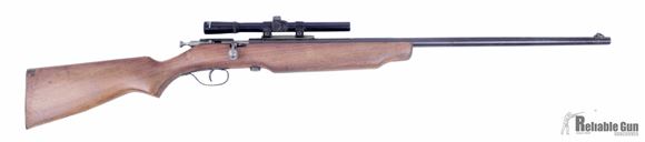 Picture of Used Cooey Model 75 Bolt-Action .22LR, Single Shot, With 4x Scope, Fair Condition