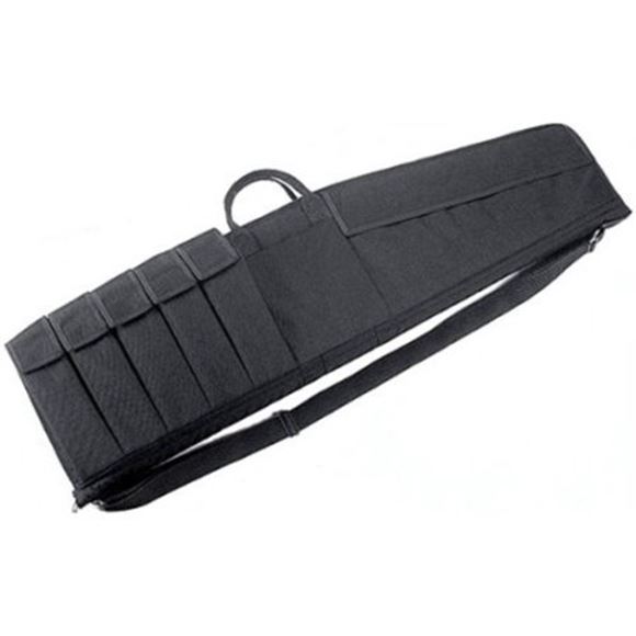 Picture of Uncle Mike's Cases & Bags - Tactical Rifle Case, Large, 43" x 10" (1092 x 254 mm), 5 External Magazine Pouches w/Hook-and-Lock Closures, Black