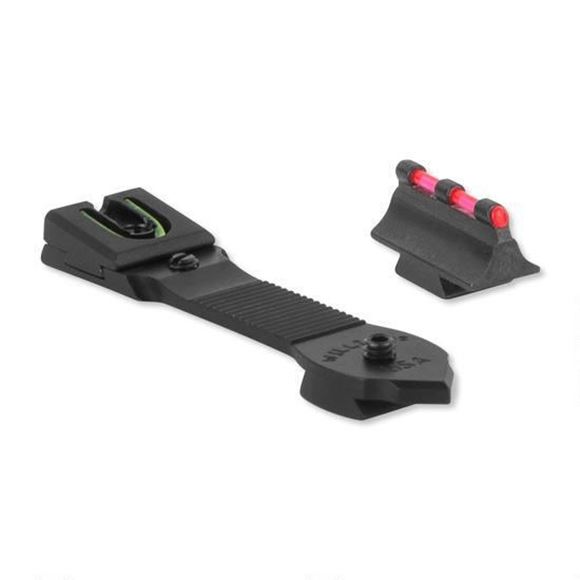 Picture of Williams Sights, Fire Sight - Ruger 10/22, Front and Rear Fiber Optic Sights, Dovetail Style