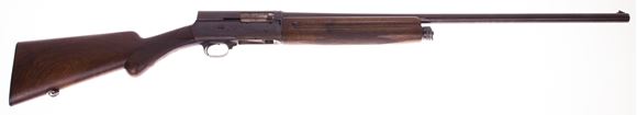Picture of Used Browning Auto 5 16 Ga 2-5/8 Semi Auto Shotgun, 700mm Barrel (27-1/2'')  Repaired Crack in Buttstock Good Forend, Overall Fair Condition