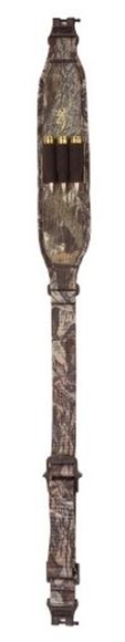 Picture of Browning Shooting Accessories, Rifle & Shotgun Slings - X-Cellerator Plus Rifle Sling w/Cartridge Loops, Synthetic Fabric, Adjustment Ladder, 25"-36", Mossy Oak Break-Up