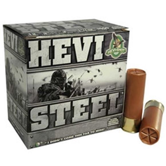 Picture of HEVI-Shot HEVI-Steel Waterfowl Shotgun Ammo - 10ga, 3.5", BB, 1-1/2oz, 1500fps, 25rds Box
