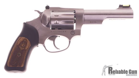 Picture of Used Ruger SP101 Double-Action .22LR, 4.2" Barrel, Stainless, With Original Box, Very Good Condtion