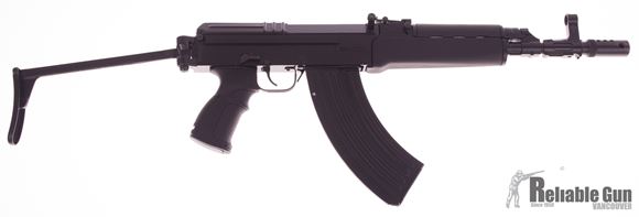 Picture of Used Czech Small Arms (CSA) Sa vz. 58 Sporter Carbine Semi-Auto Rifle - 7.62x39mm, 11.75", Chrome Lined, Black, Metal Folding Stock, 1 Magazine, Excellent Condition