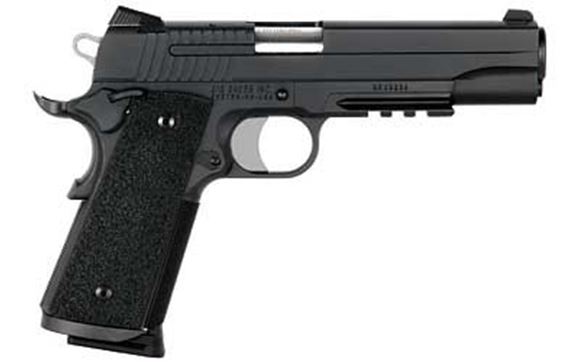 Picture of SIG SAUER 1911 Traditional Tactical Operations Single Acton Semi-Auto Pistol - 45 ACP, 5", Nitron, Ergo XT Grips, 4x8rds, Low Profile SIGLITE Night Sights