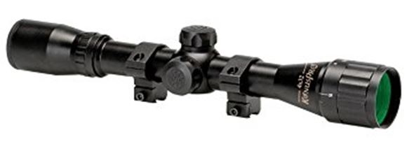 Picture of Konus KonusPro Riflescopes - 4x32mm, 1", Matte, Engraved Reticles, Finger adjustable turrets, Mounting rings Included