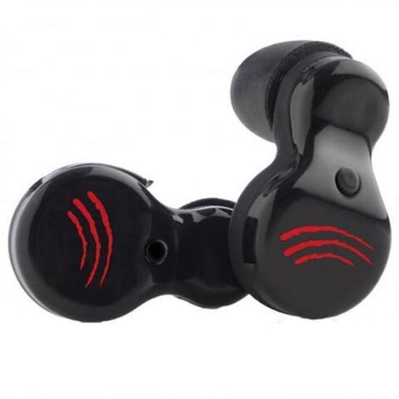 Picture of Sport Ear, Hearing Protection - Sport Ear Ghost Stryke Series Electronic Ear Plugs, 30 dB, Enhance 6x Hearing, Automatically Blocks Sounds Over 85 dB, Black