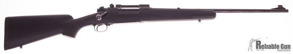 Picture of Used Winchester Model 70 30-06 Sprg Bolt Action Rifle, Pre 64, Pacific Research Synthetic Stock, Lyman Peep Sight, Steel Bottom Plate, Good Condition