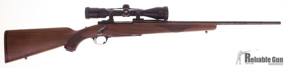 Picture of Used Ruger M77 Bolt-Action .308, Wood/Blued, With Nikon Prostaff 3-9x40 Scope, Very Good Condition