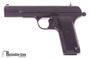 Picture of Zastava Arms M70A Single Action Semi-Auto Pistol - 9mm Para, 116mm, Blue, Polymer Grips, 2x9rds Magazines, Fixed Iron Sights