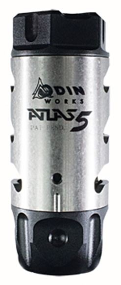 Picture of Odin Works Firearm Accessories - Muzzle Device, Atlas Adjustable Comp, 223/5.56, Titanium, 1/2-28