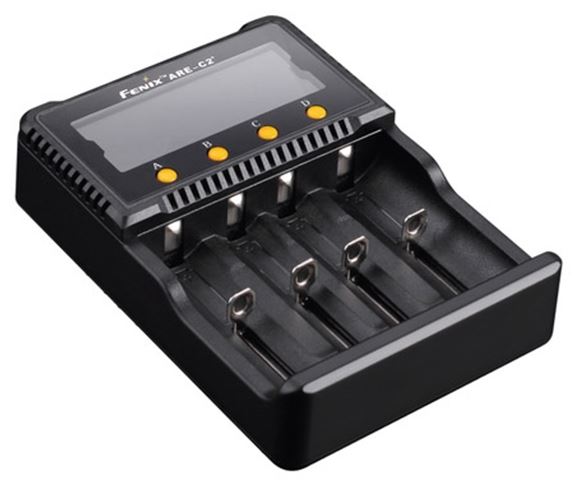Picture of Fenix Accessories, Battery Charger - ARE-C2+, Four Channels Smart Battery Charger, For Li-ion & Ni-MH, Ni-Cd, 100-240V