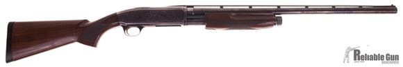 Picture of Used Browning BPS Pump-Action Shotgun - 12ga, 3" Chamber, 26" Barrel, Inverctor Plus Cyl Choke, Engraving On Receiver, Good Condition