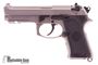 Picture of Used Beretta 92A1 Compact Semi-Auto 9mm, Stainless, With 2 Mags & Original Box, Very Good Condition