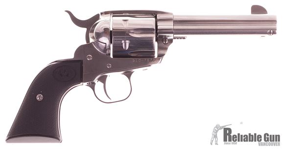 Picture of Used Ruger New Vaquero Stainless 45 Colt 4-5/8" Barrel , Exc Condition.
