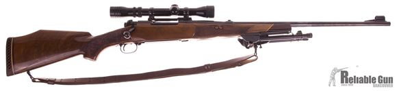 Picture of Used Winchester Model 70 Bolt-Action .270 Win, Pre '64, With Redfield 2-7x Scope, Custom Stock, Good Condition
