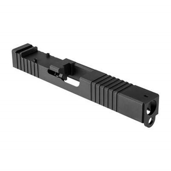 Picture of Custom Glock Slide - Stainless Steel Slide w/Front Cut RMR, Black Nitride Finish, Fits Glock 19 Gen 3