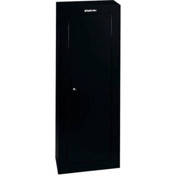 Picture of Stack-On Secure Storage - 8 Gun Security Cabinet, 3-Point Locking System, Molded Barrel Rests, Welded Steel Construction