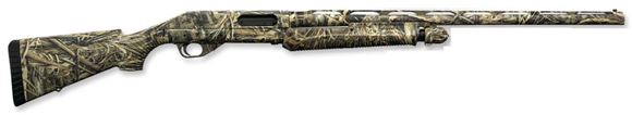 Picture of Benelli Nova Pump Action Shotgun - 12Ga, 3-1/2", 28", MAX-4 Synthetic Stock, 4rds, Red-Bar Front & Metal Mid-Bead Sights, MobilChokes (IC,M,F)