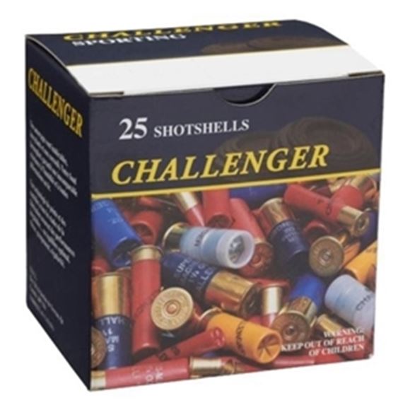Picture of Challenger Steel Magnum Shotgun Ammo, High Velocity Steel - 12Ga, 2-3/4", 1-1/8oz, BBB, 1450fps, 250rds Case