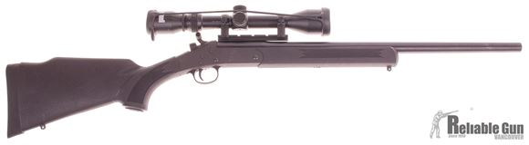 Picture of Used Harrington & Richardson (H&R) Handi-Rifle SB2 Single-Shot .357 Mag, 22", Black Synthetic Stock, With Bushnell 3-9x40mm Scope, Good Condition