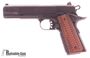 Picture of Used Norinco NP29 Semi Auto Pistol - 9mm Luger, 2 mags, Orange Dimple G10 Grips, Grip Tape, Origonal Box, Very Good Condition.
