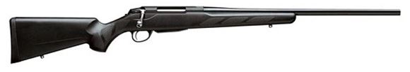 Picture of Tikka T3 Lite Bolt Action Rifle - 300 WSM, 24-3/8", Blued, Cold Hammer Forged Light Hunting Contour Barrel, Black Glass-Fiber Reinforced Copolymer Polypropylene Stock, 3rds, No Sight, 2-4lb Adjustable Trigger