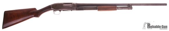 Picture of Used Winchester Mod 12 Pump-Action 16ga, 2 3/4" Chamber, 26" Barrel Full Choke, Crack In Stock, Fair Condition