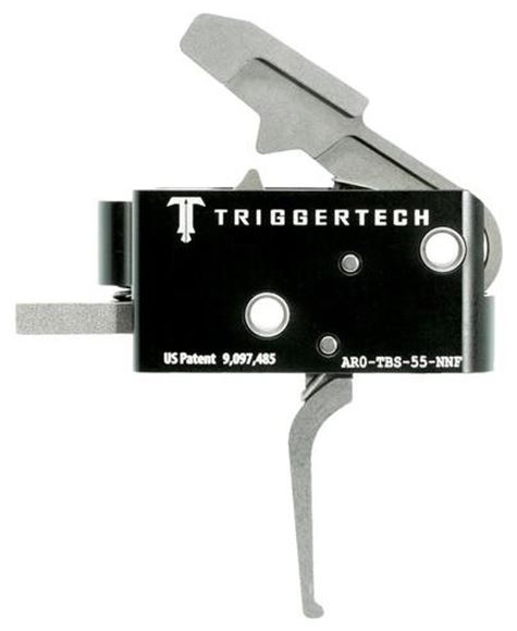 Picture of Trigger Tech, AR15 Trigger - Competitive Frictionless Trigger, Flat, Short Two Stage, Fixed 3.5lbs, Small Pin