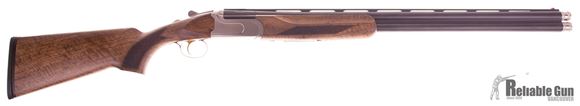 Picture of Used Akkar Churchill Over-Under 12ga, 3" Chambers, 28" Barrels, With 5 Extended Chokes & Original Case, Excellent Condition