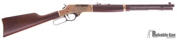 Picture of Used Henry Lever-Action 30-30 Win, 20'' Octagon Barrel & Brass Receiver, Good Condition Golden Boy