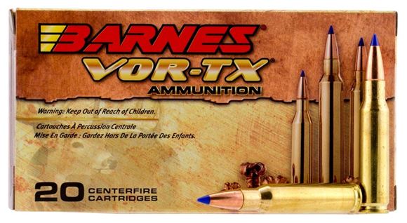 Picture of Barnes VOR-TX Premium Hunting Rifle Ammo - 30-30 Win, 150Gr, TSX FN, 200rd Case