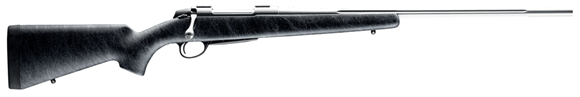 Picture of Sako A7 Roughtech Pro Bolt Action Rifle - 7mm Rem Mag, 24.4", Stainless Steel, Cold Hammer Forged Medium Contour Fluted Barrel, Black w/Grey Spider Web Rough Surface Texture Stock w/Fully Integrated Aluminium Bedding, 3rds, 2-4lb Adjustable Trigger