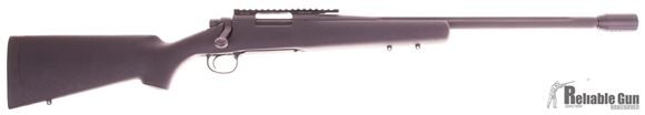 Picture of Used Remington 700 LTR, Bolt Action Rifle, 308 Win, Fluted Parkerized 20'' Barrel, NEA Muzzle Brake/Shield, HS Precision Stock, Very Good Condition