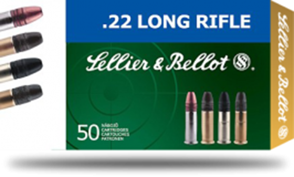 Picture of Sellier & Bellot Rimfire Ammo - 22 LR SB Standard, 22 LR, 40Gr, Lead, Standard Velocity, 5000rds Case, 1066fps (325m/s)
