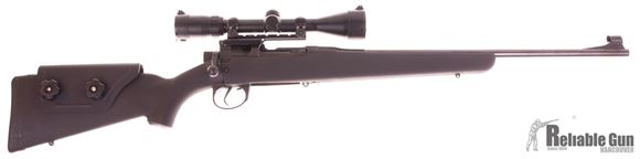 Picture of Used Lee Enfield Sporter, Bolt Action Rifle, Synthetic Stock, 22'' Barrel, Adjustable Cheek Rest, Bushnell Elite 3-9x40 Scope, 1 5rds Magazine, Good Condition