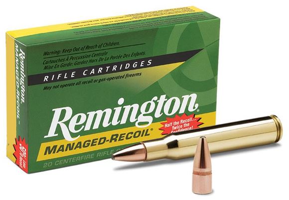 Picture of Remington Managed-Recoil Core-Lokt Centerfire Rifle Ammo - 30-06 Sprg, 125Gr, Core-Lokt, PSP, 20rds Box