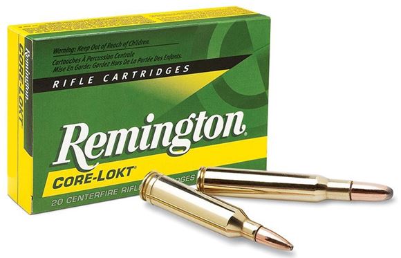 Picture of Remington Express Core-Lokt Rifle Ammunition - 7x64mm Brenneke, 140gr, Soft Point, 20rds box, 2950 fps