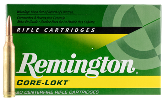 Picture of Remington Core-Lokt Centerfire Rifle Ammo - 264 Win Mag, 140Gr, Core-Lokt PSP, 20rds Box