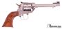 Picture of Used Ruger Single-Ten Single Action Revolver - 22 LR, 5.50", Satin Stainless, Stainless Steel, Hardwood Grips, 10rds, Williams Adjustable Fiber Optic Sights, Excellent Condition.