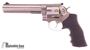 Picture of Pre Owned Ruger GP100 DA/SA Revolver - 357 Mag, 6", Satin Stainless, Stainless Steel, Hogue Monogrip Grips, 6rds, Ramp Front & Adjustable Rear Sights, Original Box New Condition