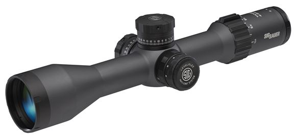 Picture of Sig Sauer Riflescope- TANGO 6, 4-24x50mm, Illuminated DEV-L MRAD, Lock Down Zero System, Level Plex Anti-Cant System, T129 Turrets, Graphite, 34mm