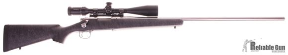 Picture of Used Remington 700 Stainless Varmint Re-Barreled to 30" Barrel, 308 win (.342N Chamber), Very Good Condition