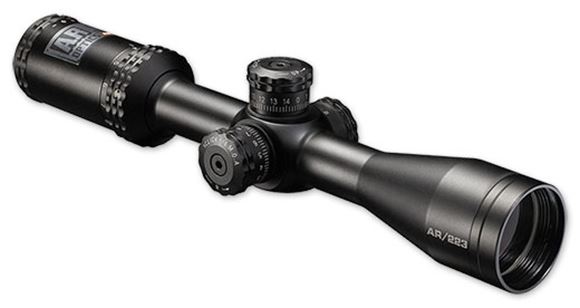 Picture of Bushnell AR Optics Riflescopes - 4.5-18x40mm, 1", Matte Black, Drop Zone - 6.5 Creed BDC, Tactical Target Style Turrets, 1/4 MOA Click Value, Side Parallax Focus, Fully Multi-Coated, Waterproof/Fogproof/Shotckproof